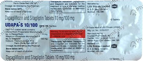 Udapa S 10/100 Tablet .
